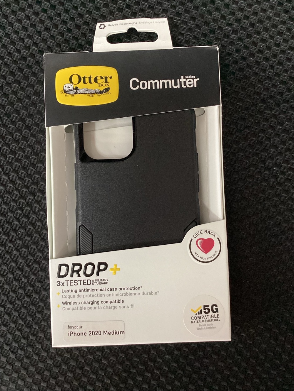OtterBox Commuter Series Drop+ Black iPhone Case For IPhone 2020 Medium